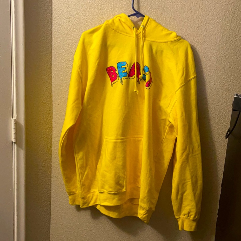Yellow Large Mr.Beast Hoodie